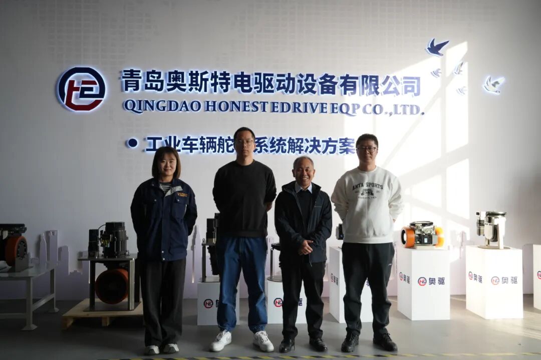 凭技术赢信任|奥斯特驱动欢迎 KUKA机器人领导莅临考察指导