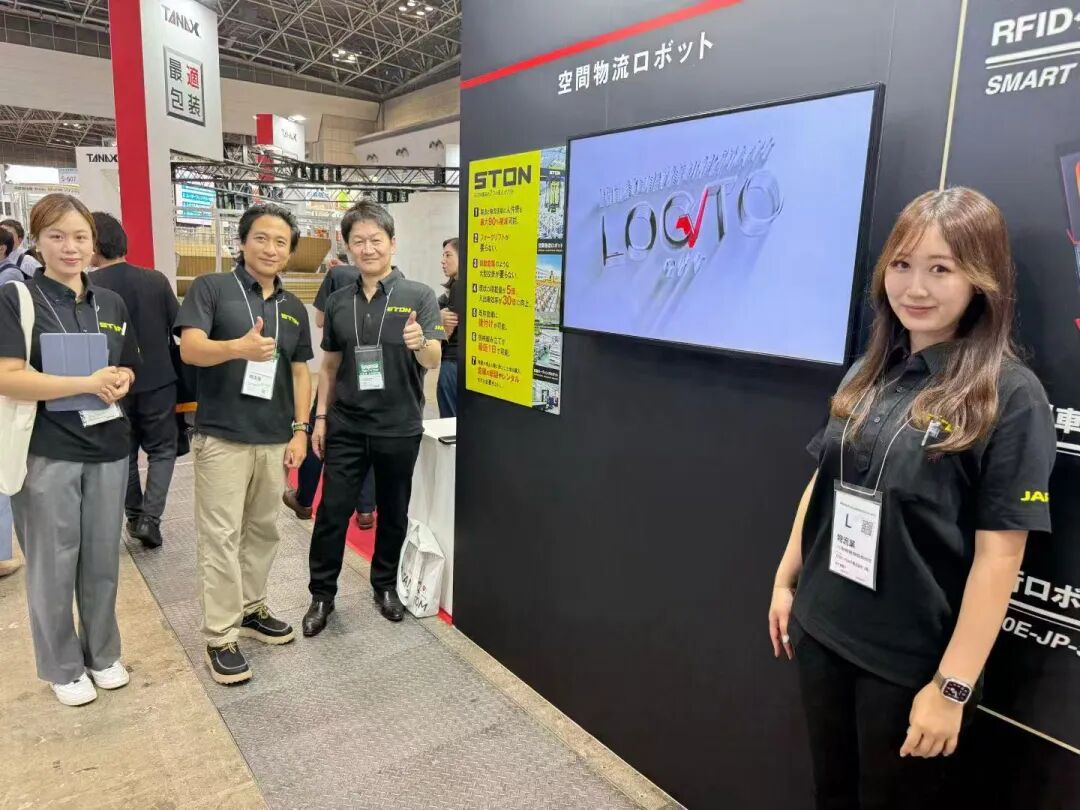 金石机器人闪耀日本东京国际物流综合展（LTT）
