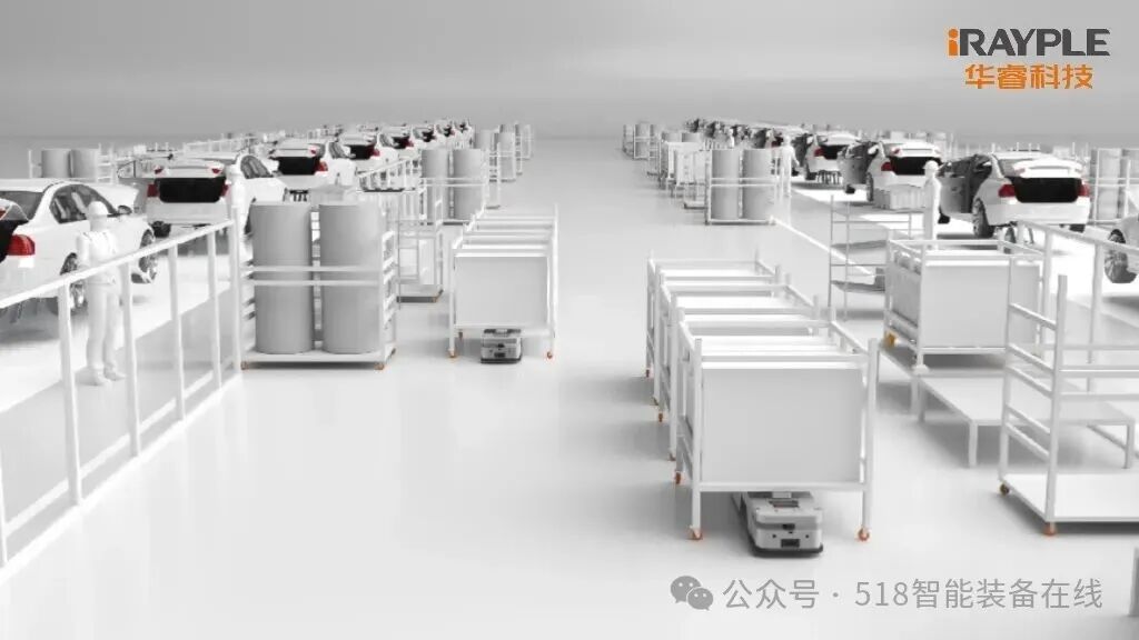 新品发布丨华睿科技双擎牵引型AMR：革新汽车产线搬运效能