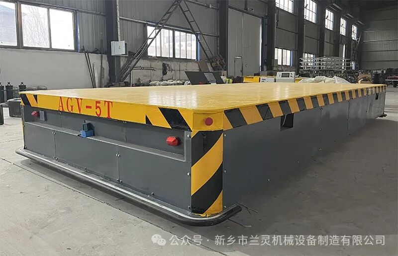 ​兰灵机械|从车间“苦力”到智能先锋，AGV电动平车如何重塑工业搬运新生态