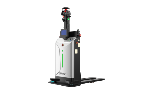 华睿科技：窄通道堆高式叉取型AMR（RTA-F140-L-H160-520CE）