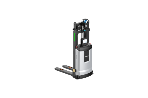 华睿科技：窄通道堆高式叉取型AMR（RTA-F150-L-H320E）